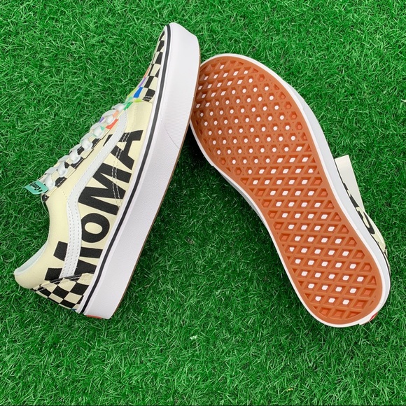 Vans Comfycush Old Skool Moma Brand Checkerboard - Picture 5 of 6